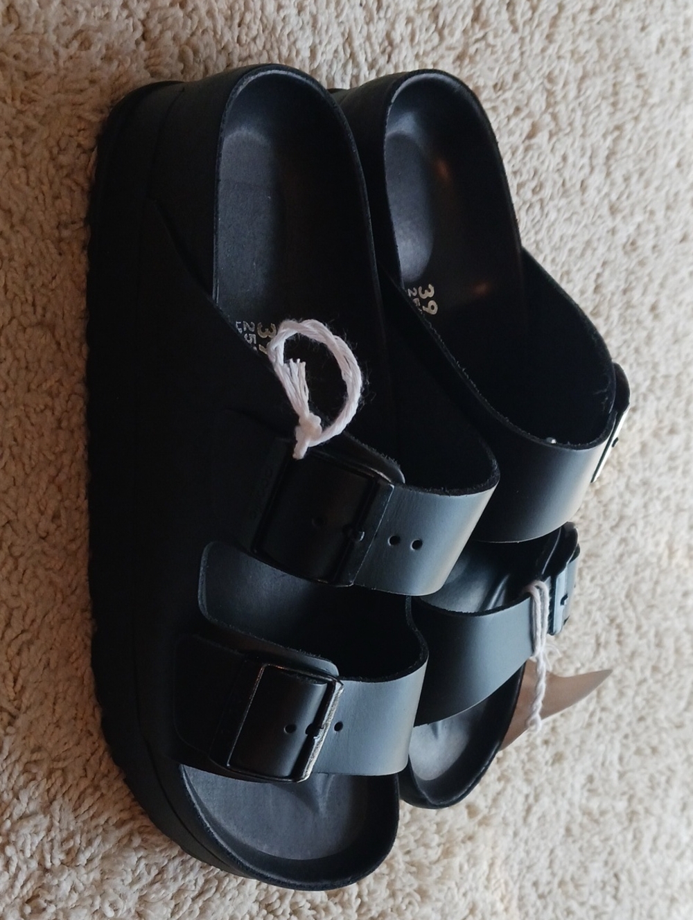 Papillio by Birkenstock Arizona Flex Exquisite Platform Sandal, Size 39, New - Picture 2 of 5